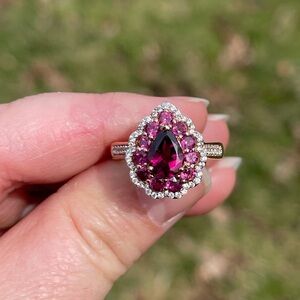 AAA Ember Garnet Ring